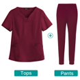 thumbnail image 1 of Ropa de verano fina lavable a mano, elástica, de secado rápido, ropa de trabajo médica, ropa quirúrgica para quirófano de dentista oral, 1 of 6