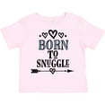 thumbnail image 3 of Inktastic Born to Snuggle Boys or Girls Toddler T-Shirt, 3 of 5