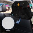 thumbnail image 5 of FOR U DESIGNS Galaxy Skull Skeleton Floral Print Car Seat Cover Towel Seat Covers Universal Car Accessories Seat Protector for SUV Trucks, Portable Running Towel for Gym Outdoor, 5 of 7