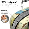 thumbnail image 5 of Lunch Bag Lunch Box for Women Reusable Insulated Lunch Bags,Water-Resistant Colored Donuts Cooler Lunch Tote Bag, Large Capacity for Work Travel Picnic, 5 of 6