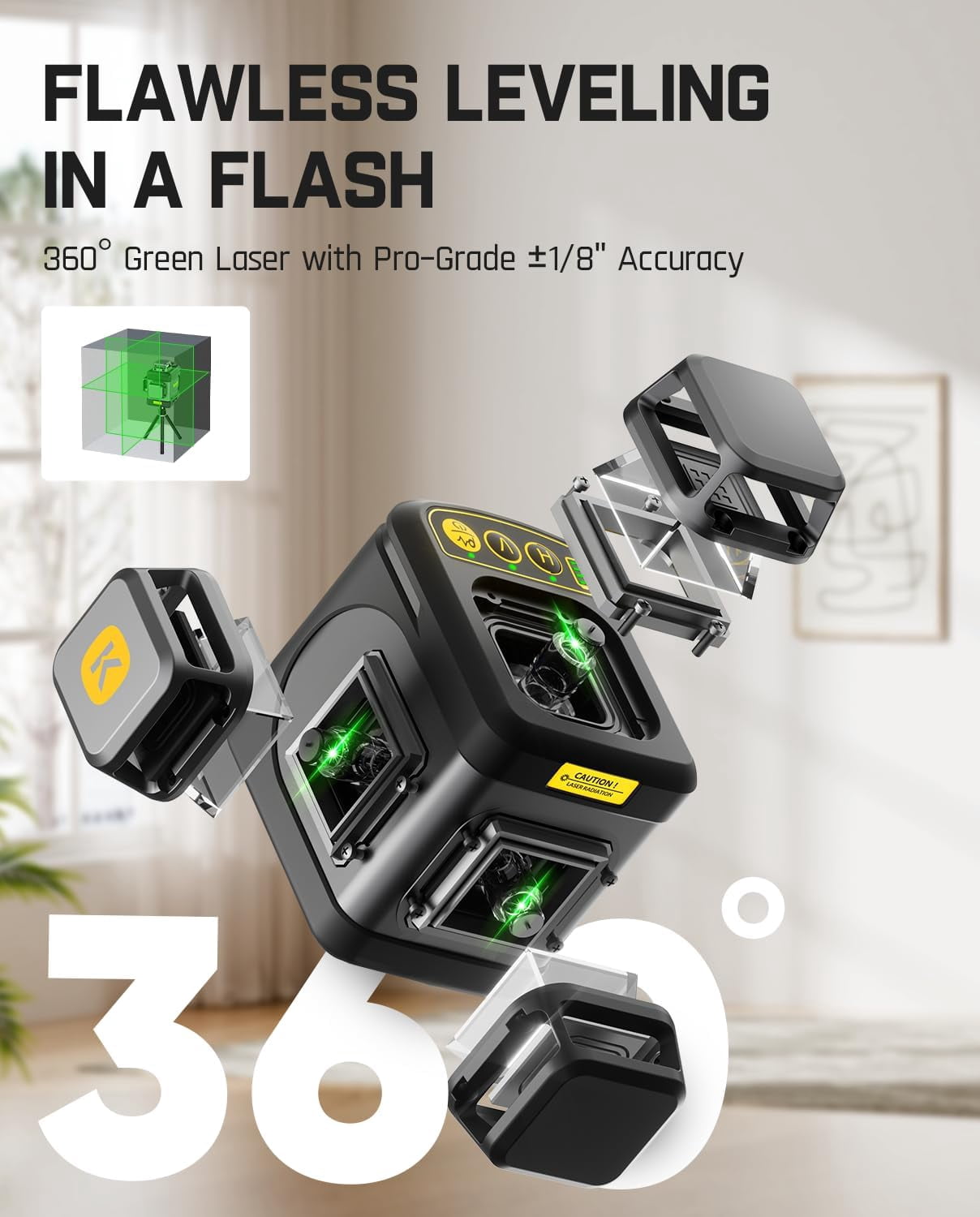 Fanttik D12 Ace Laser Level 360° Tool