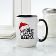 thumbnail image 4 of CafePress - Santas Lap Mugs - 15 oz Ceramic Large White Novelty Mug, 4 of 4