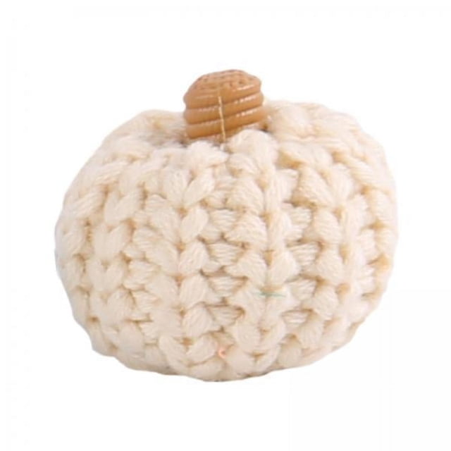 Calabaza tejida,Festival de Decoración de calabaza tejida mini,Calabaza artificial DIY Adorno para el hogar de Halloween,Modelo de calabaza de simulación de Acción de