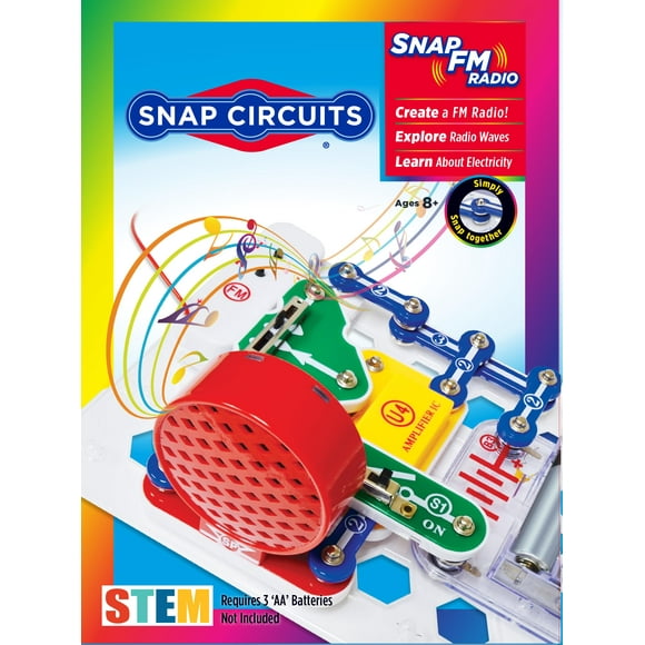 Kit de descubrimiento electrónico, radio FM Snap Circuits