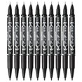 thumbnail image 1 of Zebra Marqueur permanent McKee extra Fin B-MO-120-MC-BK Noir 10 Pcs, 1 of 5