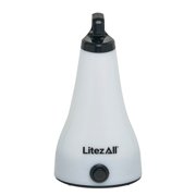 LitezAll 2-in-1 150-Lumen Lantern Flashlight, Portable LED Light for Camping & Emergencies, 2 Pack