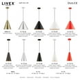 thumbnail image 6 of Livex Lighting - Dulce - 1 Light Pendant In Modern Style-19 Inches Tall and 10, 6 of 8