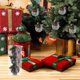 thumbnail image 4 of Herunwer Christmas Plaid Ball Ornaments - Black & Red Buffalo Plaid Fabric Ball Ornaments with Pine Cones and Greenery, Plaid Christmas Tree Hanging Balls Ornament, 4 of 6