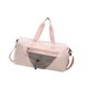 thumbnail image 4 of Bolsa de gimnasia Sports de fitness mochila con compartimento de zapato con cremallera resistente Bolsa de semanario portátil para entrenamiento Rosa, 4 of 8