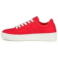 thumbnail image 3 of Brinley Co. Womens Comfort Foam Lace-Up Sneaker, 3 of 6
