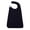 Black, variant on Adult Bib Adult Bib for Eating, Adjustable Large Cloth Bibs for Men and Women, Reusable Washable Clothing Protector for Meals, Drooling, 29.5 x 17.7 Inches, Hook and Loop Closure Clothing Protector