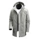thumbnail image 2 of Ceisia Men's Casual Jacket Hooded Long Sleeve Winter Regular Fit with Zipper and Gift Drawstring with Pockets, 2 of 4