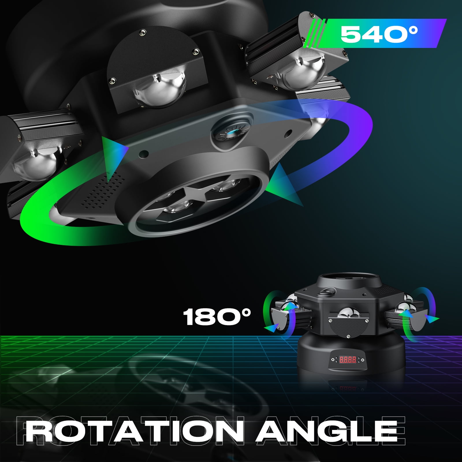 200W 10 LED Beam Moving Head Stage Lighting RGBW DMX Strobe 200W 10 LED Beam Moving Head Stage Lighting RGBW DMX Strobe