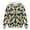 Blue Yellow Polka Dot, variant on Jiueut Pink Leopard Print Oversized Zip Up Hoodie for Women Long Sleeve Drawstring Hooded Sweatshirt with Kangaroo Pockets Warm Cold Weather Outerwear, Outdoor Activities, 2XL