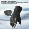 thumbnail image 4 of D-GROEE 1 Pair Winter Camouflage Gloves Warm Plush Lining Windproof Outdoor Sports Glove for Teenagers and Men Women, 4 of 8