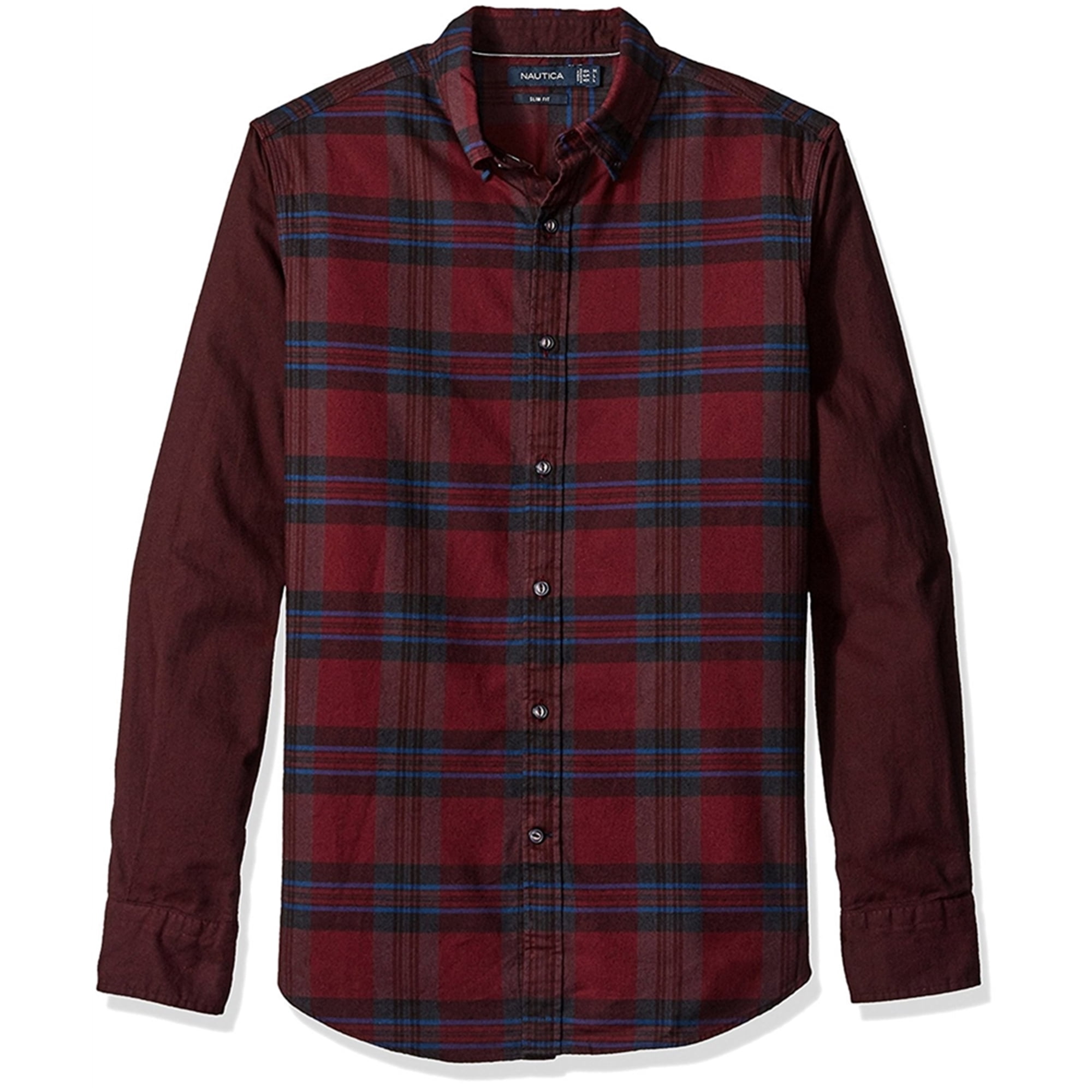 Plaid Print Button Down Shirt - Walmart 