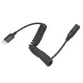 thumbnail image 3 of PULUZ 3,5 mm TRRS hembra a tipo C macho Adaptador de audio para micrófono en vivo Cable en espiral con resorte, 3 of 8