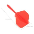 thumbnail image 2 of Raindrops 12 Pcs Arceaux et Volets de Fléchettes Intégrés Rouge Plastique Durable Queue de Fléchettes Fournitures, 2 of 6