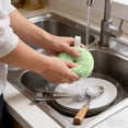 thumbnail image 4 of Reusable Polyester Laundry Cleaning Ball Softening Stain Removal for Washing Machine and Kitchen Dish Scrubbing, 4 of 5