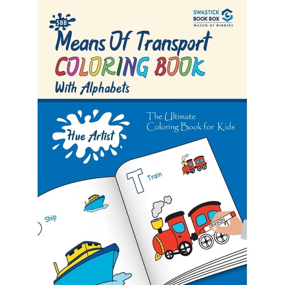 SBB Hue Artist - Trasport Colouring Book, (Paperback)