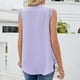 thumbnail image 5 of Tops de Mujer Blusa Casual Elegante Chaleco Sin Mangas de Encaje Sólido Empalme Camisetas Con Cuello en V Odeerbi  ODB161601, 5 of 5