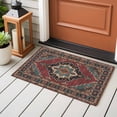 thumbnail image 5 of Bathroom Rugs 2x3 Ft, Aztec Southwest Non Slip Area Rugs for Kitchen Bedroom Entryway, Red Brown Boho Chic Abstract Geometric Washable Carpet Runner Rug Floor Mats for Bedroom Home Decor, 5 of 9