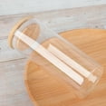 380ml Clear Glass Jar Sealed Canister Food Storage Container for Loose