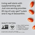 thumbnail image 5 of Sports Research® Vegan Lutein + Zeaxanthin (20mg) with Organic Coconut Oil for Better Absorption (120 Softgels), 5 of 8