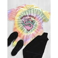 thumbnail image 3 of Summer Wishes Flamingo Tie Dye Spiral Men -Smartprints Designs, Male Medium, 3 of 4