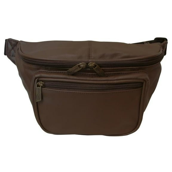 Jumbo Size Leather Fanny Pack
