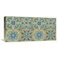 thumbnail image 1 of Global Gallery's 'Mexican Tiles Pattern' by Daphne Brissonnet Stretched Canvas Wall Art, 1 of 4