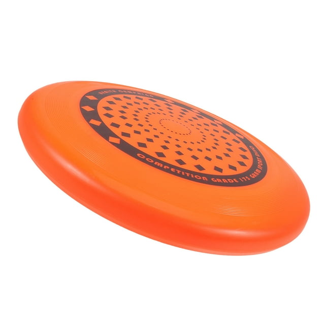 WRITWAA Flying Disk Flying Disc Orange PE 1Pcs for Skill Development