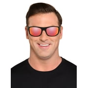 Panama Jack® x Foster Grant® Black Rectangle Men's Sunglasses with Cord