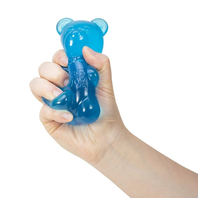 【S-low 】Jelly BeanTHEBARBAROCKETS Schylling NeeDoh Gummy Bear - Sensory Fidget Toy with Jelly
