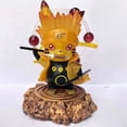 thumbnail image 3 of Figuras de acción de PVC de Anime Naruto Pikachu COS NARUTO, versión mejorada, modelo de estatua de 10 cm, 3 of 5