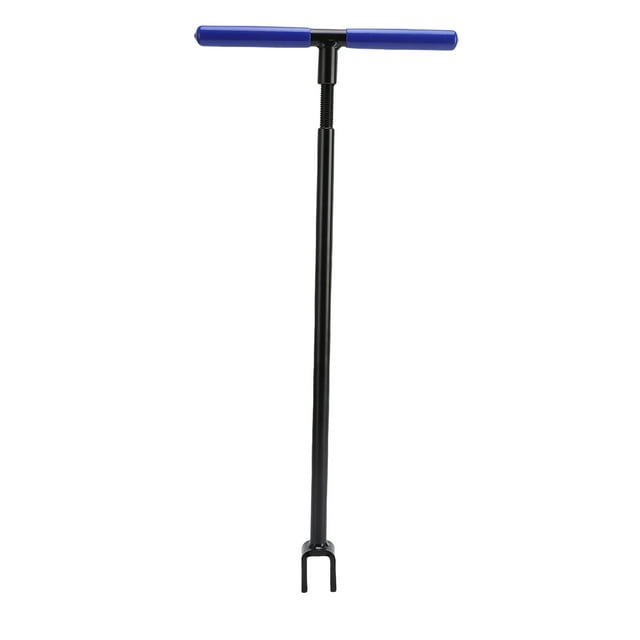 Water Meter Shut Off Tool, Labor Saving Ergonomic Designed CrV Steel T Handle Water Key Multifunctional 17in Length for Electricity