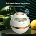 thumbnail image 2 of Toystoory Refrigerador Desodorante Recargable Zapatero Ambientador Caja de arena Nevera Eliminador de olores electrónico Gadget de cocina Electrodomésticos Verde, 2 of 6
