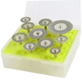 thumbnail image 3 of Phenofice 10Pack Mini -Coated Rotary Tool Bits For Diy Enthusiasts And Hobbyists, 3 of 7