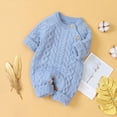 thumbnail image 2 of Coerni Unisex Baby Jumpsuit New Born Baby Boy Girl Romper Jumpsuit Outfits Clothes Boy Fall Baby Clothes 3 6 9 12 Months, 2 of 3