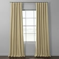 thumbnail image 5 of Porch & Den Exclusive Fabrics Italian Textured Faux Linen Insulated Thermal Blackout Curtain (1 Panel) - Premium Texture, Luxurious Elegance Pebble, 5 of 5