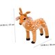 thumbnail image 2 of pieza de muñeco de alce de peluche para niños, cojín de espalda de ciervo sika, muñeco de peluche de ciervo sika, almohada de peluche para bebé de Navidad, 2 of 5