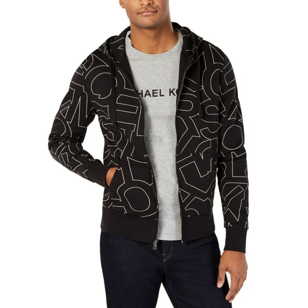 Michael Kors Michael Kors Men's Graphic Logo Print ZipUp Hoodie