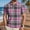 Pink, variant on Mens Polo Shirts Short Sleeve Big and Tall Button Up Golf Shirts Polo Collar Breeze Blouses Camo Dry Fit Spring Tee, 3XL