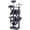 Dark Gray, variant on WSWJY Cat Tree for Indoor Cats, 67in Cat Tower, Multi-Level Cat Play House with Condos & Scratching Posts & Hammock & Basket & Dangling Ball, Dark Gray