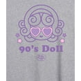 thumbnail image 3 of Polly Pocket - 90S Doll Polly Pocket - Women's Oversized Graphic T-Shirt, 3 of 5