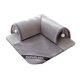 thumbnail image 3 of Cama túnel para gatos, escondite, túnel para animales pequeños, patio de juegos para hacer ejercicio, tapete cálido para túnel de otoño, centro de act gris, 3 of 8
