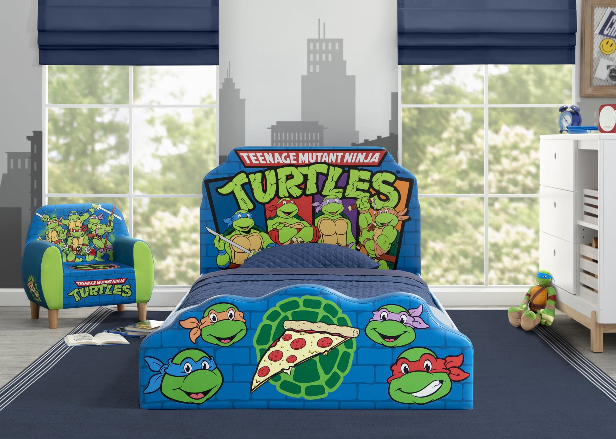 Teenage Mutant Ninja Turtles Foam Chair by Delta Children, Green
