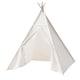 thumbnail image 5 of Tienda tipi portátil para niños, regalo ideal para interiores, picnics, sala de estar o patio trasero. Bola blanca de 09 m, 5 of 9