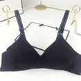 Clearance!Removable cupsSoft and smooth braWomen's Thin Cup Cotton No