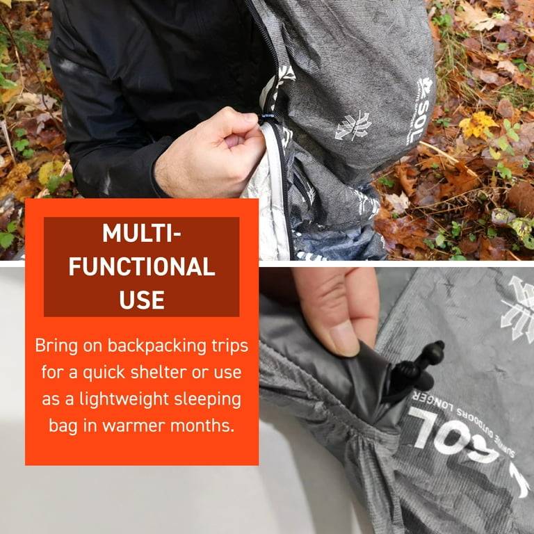 SOL Escape Bivvy XL with Hood - Walmart.com